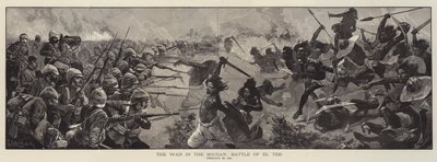 The War in the Soudan, Battle of El Teb, 29 February 1884 by Richard Caton Woodville junior